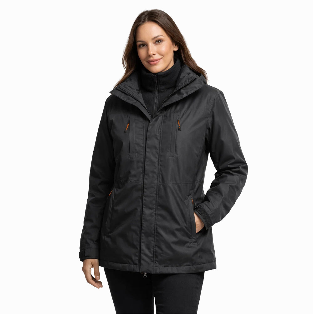 PARKA PF901N 3 EN 1 MUJER