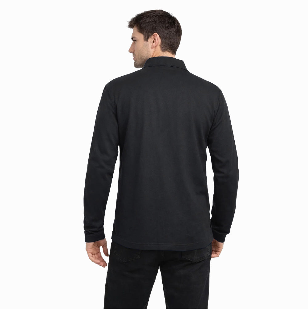 POLERA PIQUE MANGA LARGA PROFLEX PF913N HOMBRE-thumbmail-2