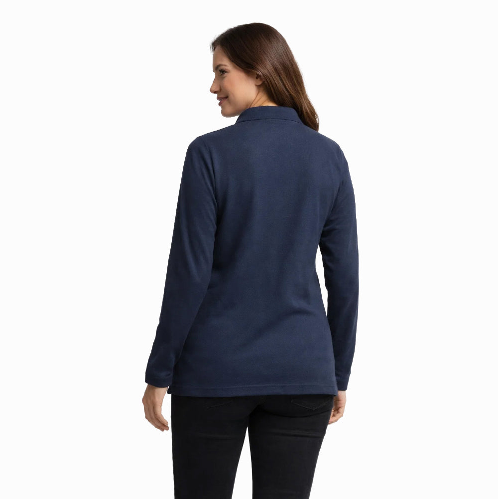 POLERA PIQUE MANGA LARGA PROFLEX PF913A MUJER-thumbmail-2