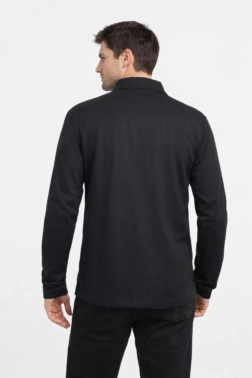 Polera Pique Manga Larga Proflex PF913N Hombre-thumbmail-2