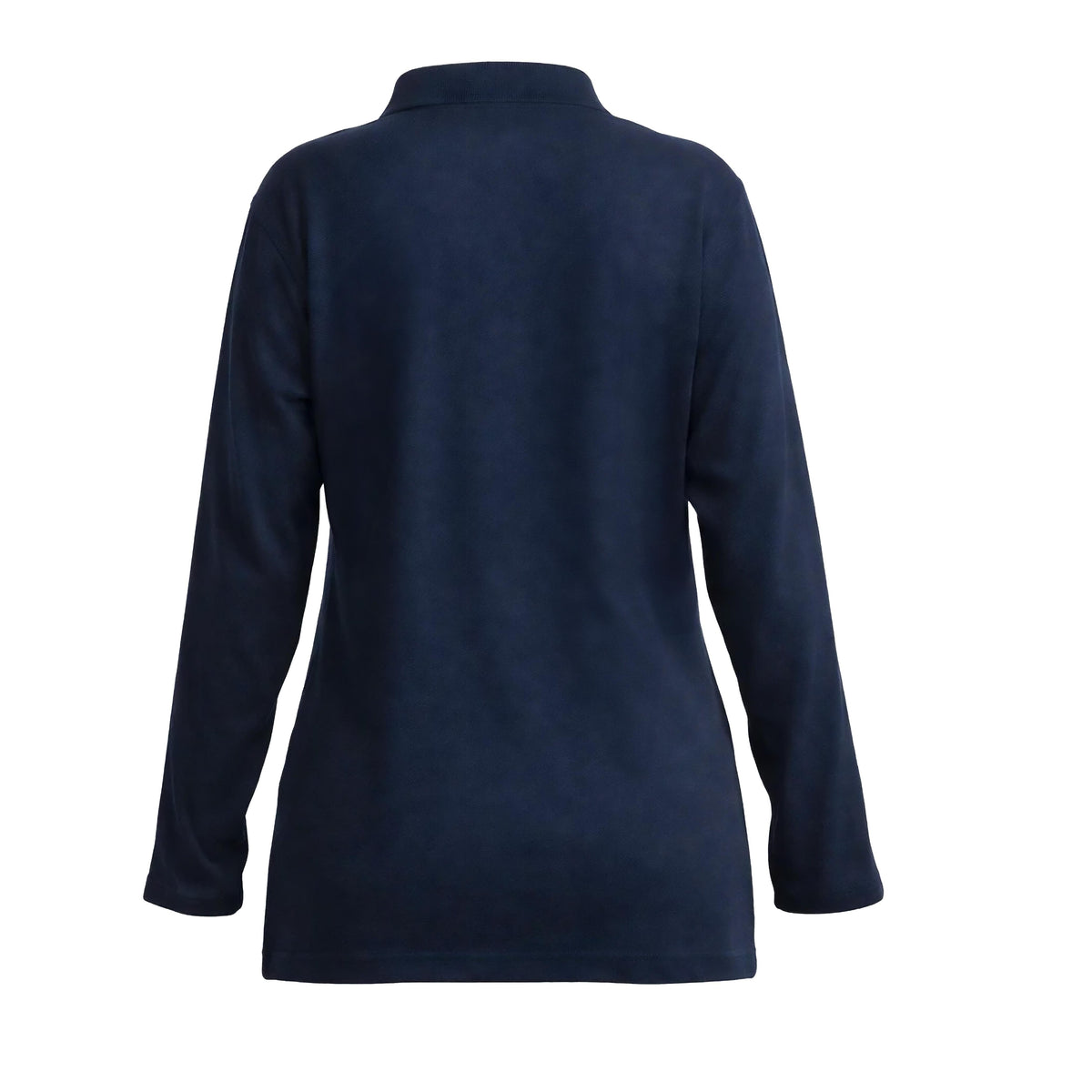 Polera Pique Manga Larga PF 913N Azul Marino Mujer-thumbmail-4